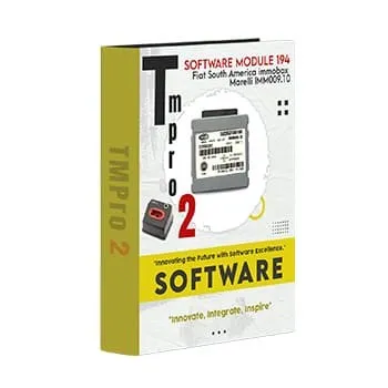 Tmpro 2 Tmpro 2 Software module 194 – Fiat South America immobox M Remote Type FBS4