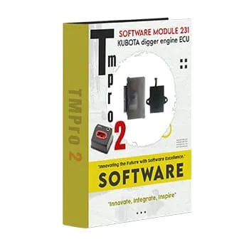 Tmpro 2 Tmpro 2 Software module 231 – KUBOTA digger engine ECU Remote Type FBS4