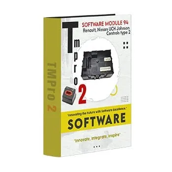 Tmpro 2 Tmpro 2 Software module 94 – Renault, Nissan UCH Johnson C Remote Type FBS4