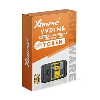 XHORSE VVDI MB Yearly Subscription and Activation Free Token Buttons 2