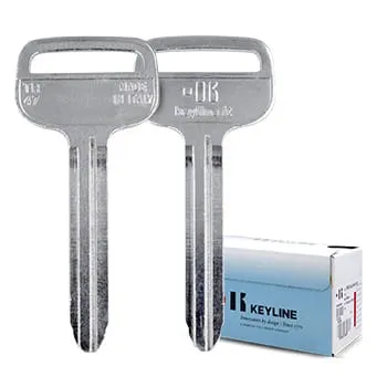 Keyline Toyota Keys P/N: TR47 Compatible P/N:TOY43 Buttons 2 - thumbnail