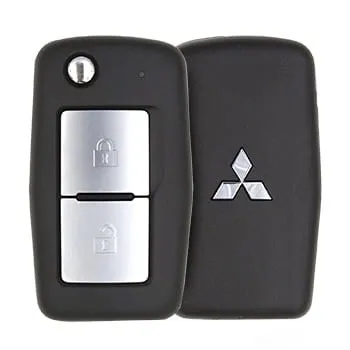 Original Mitsubishi Flip Key Remote Outlander Buttons 2
