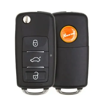 Xhorse XEB510EN Flip Key Remote 3 Buttons Remote Type Fobik - thumbnail