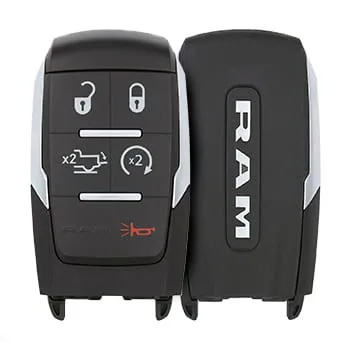 Refurbished Dodge Smart Key 2019up 68374994AC 5B Buttons 2 - thumbnail