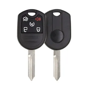 Ford Head Key Remote 5 Buttons 433MHz Aftermarket Remote Type FBS4 - thumbnail