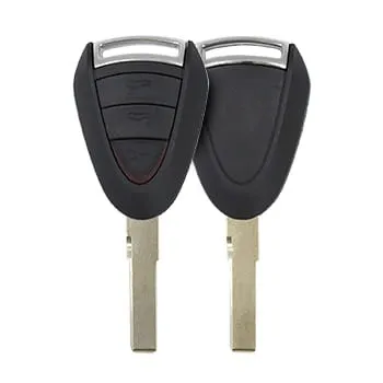 Porsche Head Key 2009-2012 433MHz 3 Buttons 46 AM Remote Type FBS4 - thumbnail