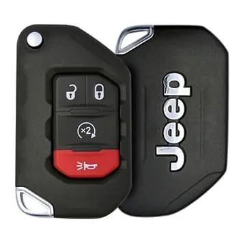 68416784AB Genuine Jeep Flip Key Remote Buttons 2