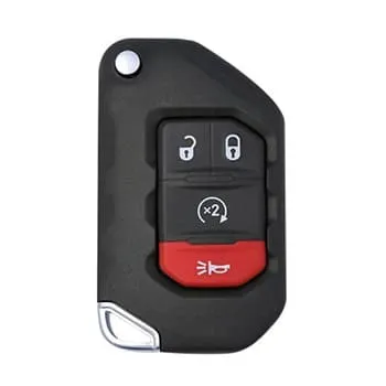 68416784AB Genuine Jeep Flip Key Remote Battery Type CR2025