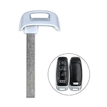 Emergency Smart Key Blade for Audi HU162T Battery Type CR2025 - thumbnail