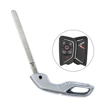 Chevrolet Corvette 2020 Emergency Blade For Smart Key Remote Type Fobik - thumbnail