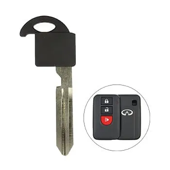 Infiniti FX35 FX45 2003-2004 Emergency Key Blade Buttons 2