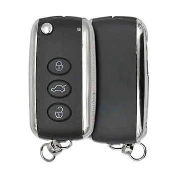 Bentley 2010-2016 Flip Remote Shell 3 buttons AM Remote Type Fobik - thumbnail
