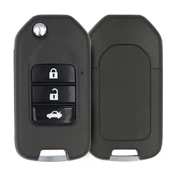 Honda Accord 2012-2016 Flip Key Remote Shell 3 Buttons Remote Type Fobik - thumbnail