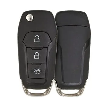 Ford Mondeo, Fiesta 2015-2019 3B Flip Remote Shell Remote Type Fobik - thumbnail