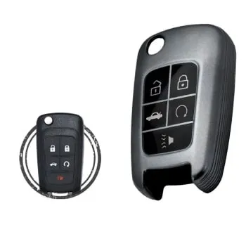 TPU Key Cover Case For Chevrolet Cruze Camaro Buttons 2 - thumbnail