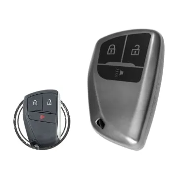 TPU Key Cover Case For Chevrolet Silverado 1500 Battery Type CR2025 - thumbnail