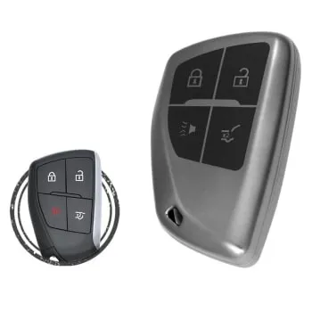 TPU Key Cover Case For Chevrolet Suburban Tahoe Remote Type Fobik - thumbnail