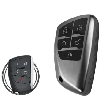 TPU Key Cover Case For Chevrolet Suburban Tahoe Sm Remote Type Fobik - thumbnail