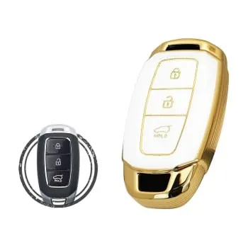 TPU Key Cover Case Protector For Hyundai Creta Buttons 2 - thumbnail