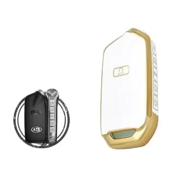 TPU Key Cover Case For 2023 KIA Stinger Smart Key Remote Type FBS4 - thumbnail