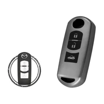 TPU Key Fob Cover Case For Mazda 3 6 CX-5 CX-9 Sma Buttons 2