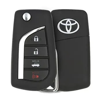 89070-06790 Toyota Flip Key Remote Aftermarket Buttons 2