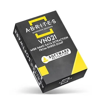 VN021 - MQB Immo Data extraction from RH850 dump Battery Type CR2025
