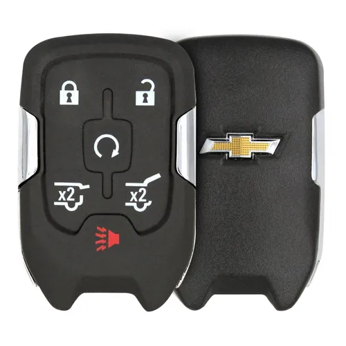 original chevrolet suburban tahoe 2014 2015 smart remote 6 buttons 433 mhz item - thumbnail