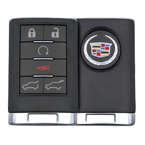genuine cadillac escalade 2007 2014 6 buttons 315 mhz smart key item - thumbnail