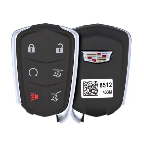 genuine cadillac escalade 2015 2019 6 buttons 433 mhz smart remote item - thumbnail