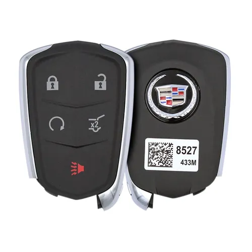 genuine cadillac 014 2016 smart remote key 5 buttons 433 mhz item