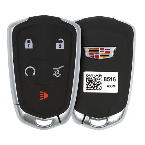 original cadillac xt4 xt5 xt6 2019 2020 smart key remote 5 buttons 433 mhz item - thumbnail