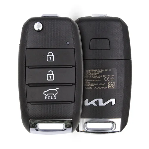 genuine kia sonet 2021 flip key remote 3buttons 433mhz 95430 cc300 35055 item