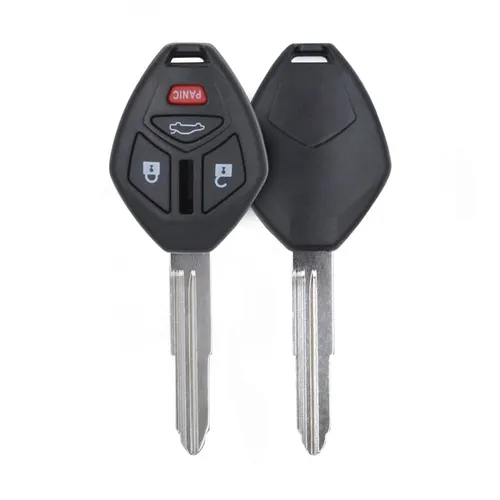 mitsubishi galant head key remote shell 3+1buttons aftermarket 35002 item - thumbnail