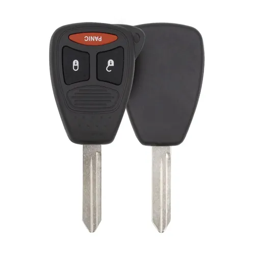 chrysler dodge jeep head key remote shell 21 buttons aftermarket 35106 item - thumbnail