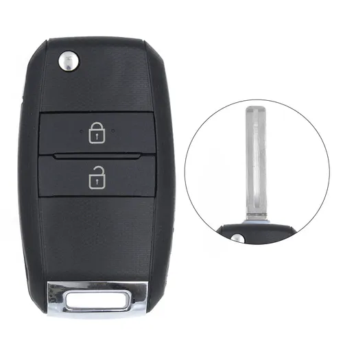 KIA Key Shell 2B Aftermarket Brand Buttons 2