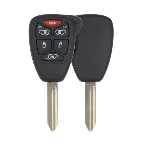 chrysler dodge jeep 2004 2007 head key remote shell 6buttons aftermarket brand chrysler 35401 item - thumbnail