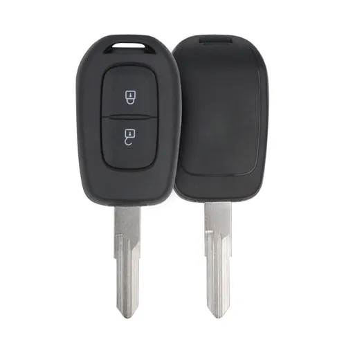 renault dacia 2013 2018 head key remote shell 2 buttons hu136blade aftermarket 35403 item
