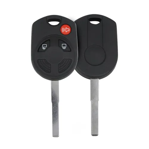 Ford Head Key Remote Shell 2+1 Buttons HU101 Blade Remote Type FBS4 - thumbnail