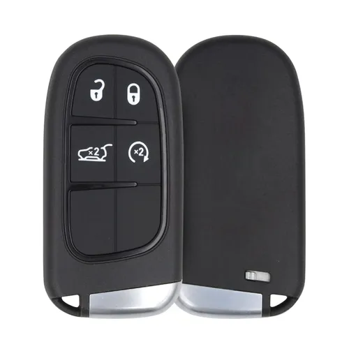 Chrysler Dodge Jeep Smart Key Remote Shell 4B AM Buttons 2 - thumbnail