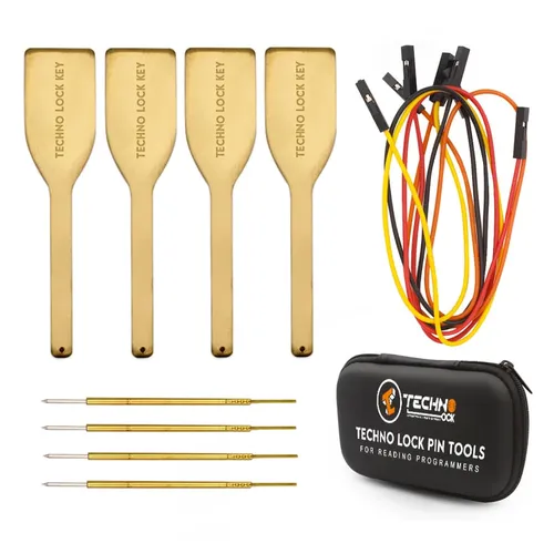 Techno Lock Pin Tools for reading programmers Battery Type CR2025