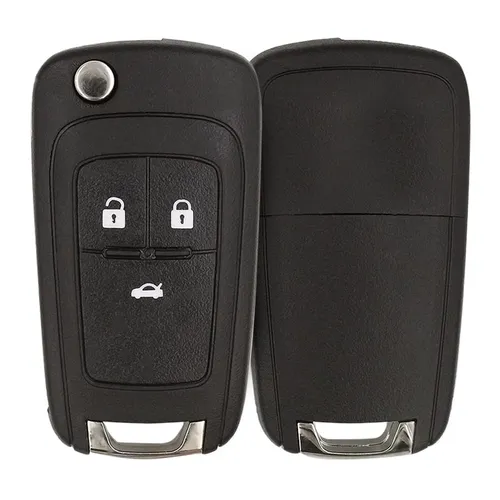 Chevrolet 2009 Flip Key 3B 433mhz Aftermarket Buttons 2