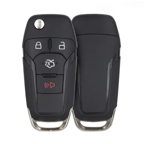 ford fusion 2013 2015 flip key remote 3+1 buttons aftermarket 35433 item