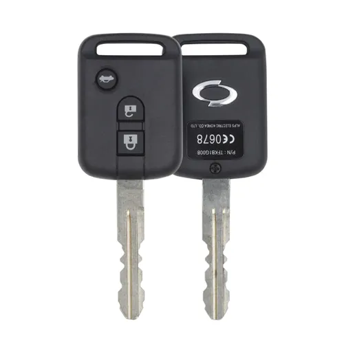 refurbished renault sm5 head key remote 3buttons 434mhz samaung logo 35443 item