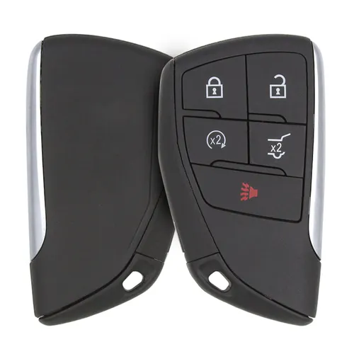 gmc yukon 2021 2022 smart key remote 4+1 button 433mhz with full trunk aftermarket 35454 item