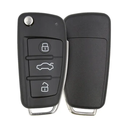 Audi Normal Flip Key Remote AftermarketQ3 Buttons 2