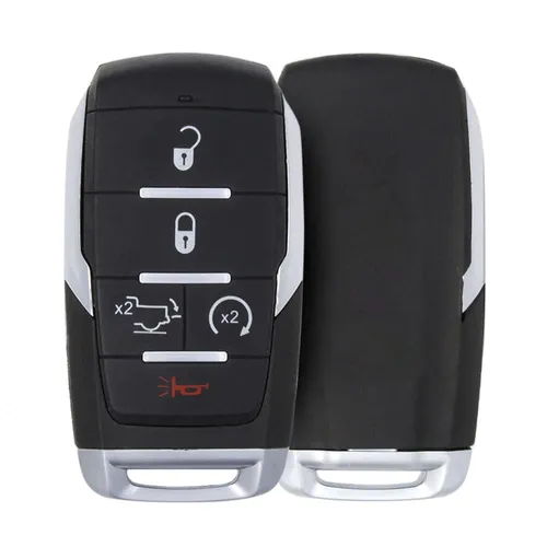 dodge  ram trx 2019 2020 smart key remote 4+1 buttons 433mhz original board china cover 35611 item