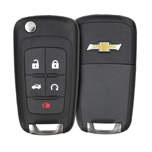 genuine chevrolet camaro cruze malibu impala flip key remote 5buttons 315mhz 24848 item