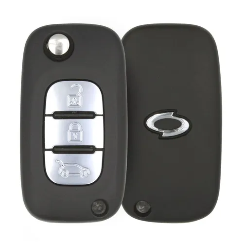 Refurbished Renault 2015 Flip Key 3B 433mhz PCF7961A-ID46 Buttons 2