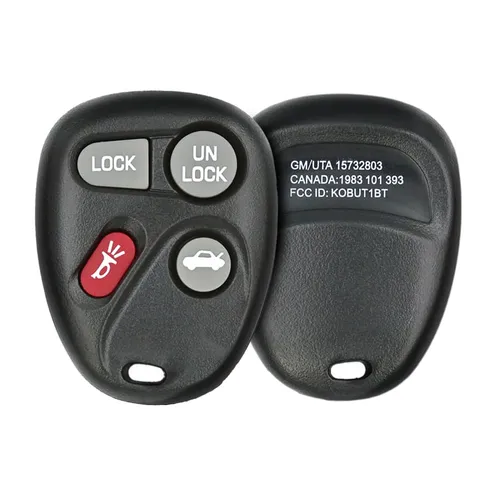 chevrolet bt 2005 2008 remote 4 buttons 315 mhz aftermarket item - thumbnail